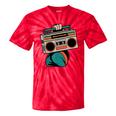 80s 90s Retro Party Costume Nostalgia Boombox Music Hip Hop Tie-Dye T-Shirts Red Tie-Dye
