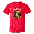 80's & 90's Nostalgia T- Shirt I Miss Movie Night Tie-Dye T-Shirts Red Tie-Dye