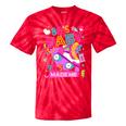 80's Baby 90's Made Me 1980s 1990s Nostalgia Retro Party Premium Tri-Blend Tie-Dye T-Shirts Red Tie-Dye