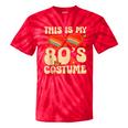 This Is My 80s Costume Vibes Nostalgia 1980s Vintage Fashion Tie-Dye T-Shirts Red Tie-Dye