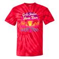 80s Fashion Girls Just Wanna Have Fun 1980s Nostalgia Tie-Dye T-Shirts Red Tie-Dye