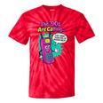 The 90s Are Calling Retro 90s Kid Nostalgia Gag Meme Tie-Dye T-Shirts Red Tie-Dye
