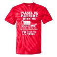 Amusing Wagon Pace Please Be Patient I'm From The 1900s Tie-Dye T-Shirts Red Tie-Dye