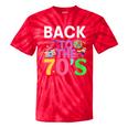 Back To The 70's Mixtape Era Nostalgia Retro 1970 70's Style Tie-Dye T-Shirts Red Tie-Dye