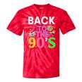 Back To The 90's Mixtape Era Nostalgia Retro 1990 90's Style Premium Tri-Blend Tie-Dye T-Shirts Red Tie-Dye