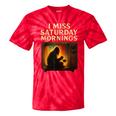 Bigfoot Saturday Morning Nostalgia Tie-Dye T-Shirts Red Tie-Dye
