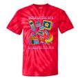 Born In The 80s Raised In The 90s Nostalgia Retro Memories Tie-Dye T-Shirts Red Tie-Dye