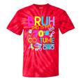 Bruh This Is My 70's Costume Nostalgia Mixtape 1970s Party Tie-Dye T-Shirts Red Tie-Dye
