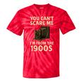 You Can't Scare Me I'm From The 1900s Vintage Camera Tie-Dye T-Shirts Red Tie-Dye