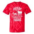 Charming Slow Life Please Be Patient I'm From The 1900s Tie-Dye T-Shirts Red Tie-Dye