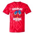 Discipline Arsenal Pinoy Nostalgia Filipino Tsinelas Tie-Dye T-Shirts Red Tie-Dye