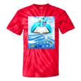 Frutiger Aero Aesthetic Tech Book Butterfly Tie-Dye T-Shirts Red Tie-Dye