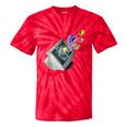 Frutiger Aero Aesthetic Tech Computer Aquarium Fishes Tie-Dye T-Shirts Red Tie-Dye