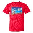 Frutiger Aero Y2k 2000s Tie-Dye T-Shirts Red Tie-Dye