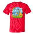 Frutiger Aero Y2K Fashion Trends Statement Piece Tech Orange Tie-Dye T-Shirts Red Tie-Dye