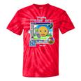 Frutiger Aero Y2K Meme Graphic 2000s Nostalgia Premium Tie-Dye T-Shirts Red Tie-Dye