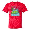 Future City Wind Power Frutiger Aero Y2K Style Ocean Tie-Dye T-Shirts Red Tie-Dye Future City Wind Power Frutiger Aero Y2K Style Ocean Tie-Dye T-Shirts Red Tie-Dye