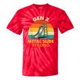 Gen X Slide Strong Generation X Gen Xer Nostalgia Tie-Dye T-Shirts Red Tie-Dye
