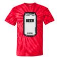 Generic Beer 1980s 80s Nostalgia Premium Tri-Blend Tie-Dye T-Shirts Red Tie-Dye