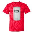 Generic Beer 1980s 80s Nostalgia Tie-Dye T-Shirts Red Tie-Dye