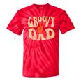 Groovy Dad 70s Aesthetic Nostalgia 1970's Retro Dad Tie-Dye T-Shirts Red Tie-Dye Groovy Dad 70s Aesthetic Nostalgia 1970's Retro Dad Tie-Dye T-Shirts Red Tie-Dye