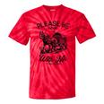 Horse Please Be Patient With Me I'm From The 1900s Tie-Dye T-Shirts Red Tie-Dye