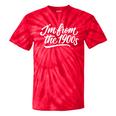I'm From The 1900s Handwritten Calligraphy Premium Tie-Dye T-Shirts Red Tie-Dye