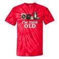 I’m This Old Retro Tech Nostalgia For 70s 80s Premium Tri-Blend Tie-Dye T-Shirts Red Tie-Dye