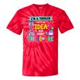 I'm A Toddler I Have No Ideas Retro Vintage 90s Nostalgia Premium Tri-Blend Tie-Dye T-Shirts Red Tie-Dye