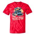 Instant Magic Frozen In Time Retro Camera Nostalgia Tie-Dye T-Shirts Red Tie-Dye