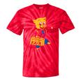 LA Fair Los Angeles County Vintage Nostalgia Tie-Dye T-Shirts Red Tie-Dye