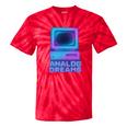 Lofi Reverie Analog Dreams Pixel 90s Desktop VHS Nostalgia Tie-Dye T-Shirts Red Tie-Dye