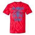 Los Angeles Hotrods Automotive Nostalgia Premium Tri-Blend Tie-Dye T-Shirts Red Tie-Dye