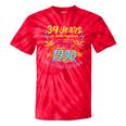 Made In 1990 Limited Edition 90s Nostalgia 34th Birthday Tie-Dye T-Shirts Red Tie-Dye