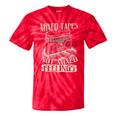 Mixed Tapes Not Feelings Nostalgia Retro Cassette Tape Tie-Dye T-Shirts Red Tie-Dye