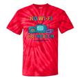 No Wi-Fi No Problem – Retro Dial Up Tech Nostalgia Tie-Dye T-Shirts Red Tie-Dye