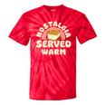 Nostalgia Served Warm Smore Tie-Dye T-Shirts Red Tie-Dye