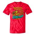 My Parents Survived Dial Up Internet Nostalgia 90s Tie-Dye T-Shirts Red Tie-Dye