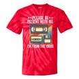 Be Patient With Me I'm From The 1900s Premium Tie-Dye T-Shirts Red Tie-Dye