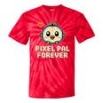 Pixel Art Pet Y2K Retro Vintage Digital Nostalgia Y2K Tech Tie-Dye T-Shirts Red Tie-Dye