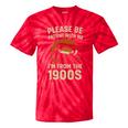 Please Be Patient I'm From The 1900s – Vintage Tape Premium Tie-Dye T-Shirts Red Tie-Dye