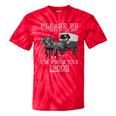 Please Be Patient With Me I'm From The 1900s Humorous Saying Premium Tri-Blend Tie-Dye T-Shirts Red Tie-Dye