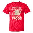 Please Be Patient With Me I'm From The 1900s Retro Humor Premium Tri-Blend Tie-Dye T-Shirts Red Tie-Dye