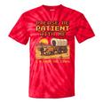 Please Be Patient I'm From The 1900s Retro Pixel Art Tie-Dye T-Shirts Red Tie-Dye