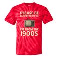 Please Be Patient With Me I'm From The 1900s Television Set Tie-Dye T-Shirts Red Tie-Dye
