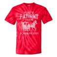 Please Be Patient With Me I'm From The 1900s Vintage Horse Premium Tie-Dye T-Shirts Red Tie-Dye