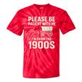 Please Be Patient I'm From The 1900s Vintage Old-Timer Tie-Dye T-Shirts Red Tie-Dye