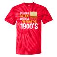 Please Be Patient With Me I'm From The 1900s Vintage Oregon Premium Tie-Dye T-Shirts Red Tie-Dye