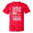 Please Be Patient With Me I'm From The 1900s Vintage Retro Tie-Dye T-Shirts Red Tie-Dye