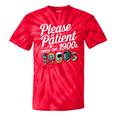 Please Be Patient I'm From The 1900s Vintage Tech Graphic Raglan Baseball Tee Tie-Dye T-Shirts Red Tie-Dye